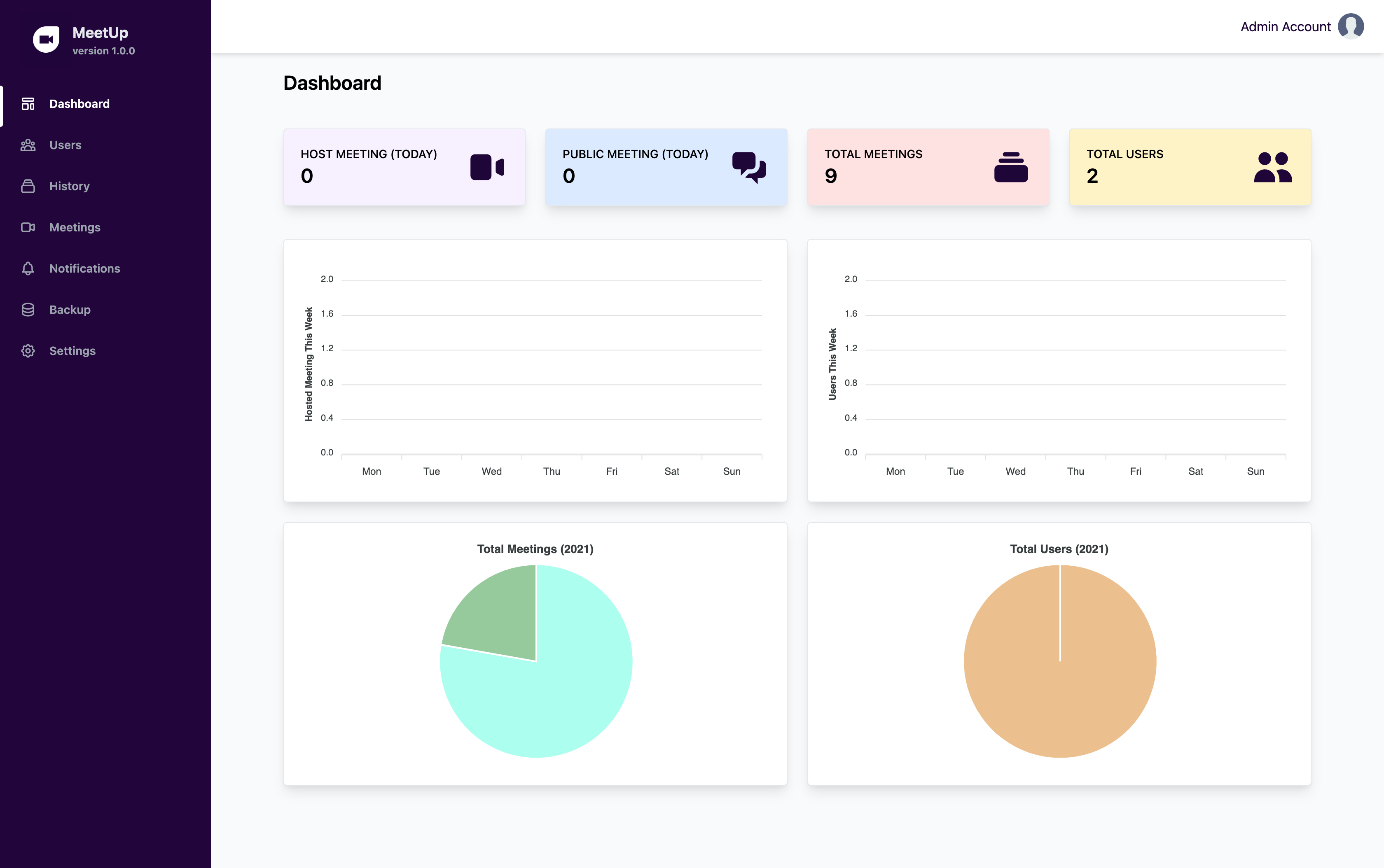 MeetUp - Android, iOS and Web Video Conference App for Meeting, Webinar, Classes
