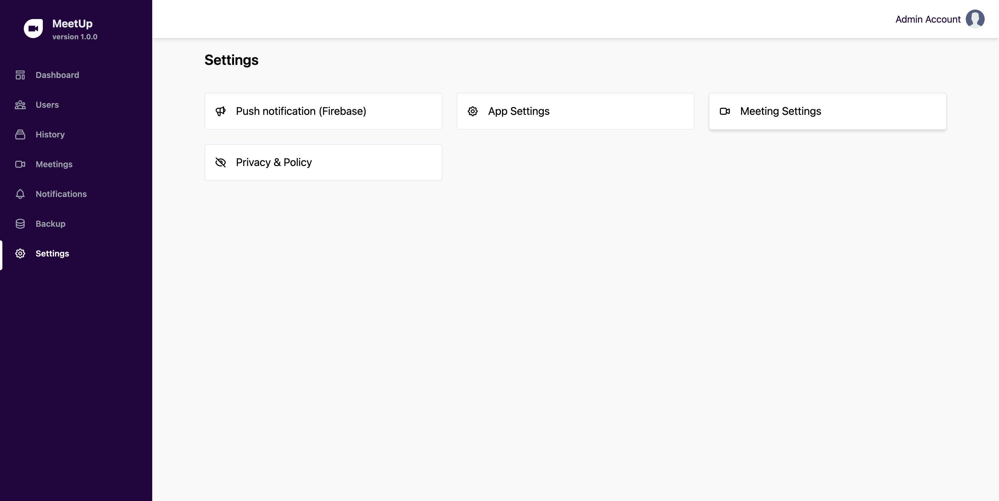 MeetUp - Android, iOS and Web Video Conference App for Meeting, Webinar, Classes