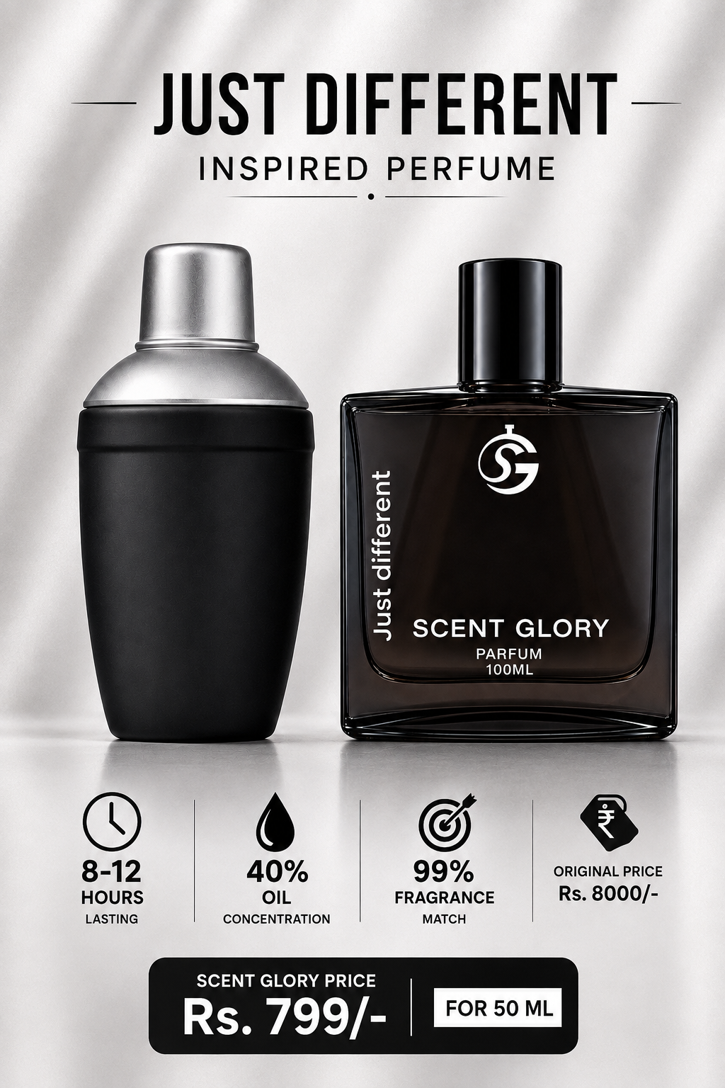 Just different inspired perfume
