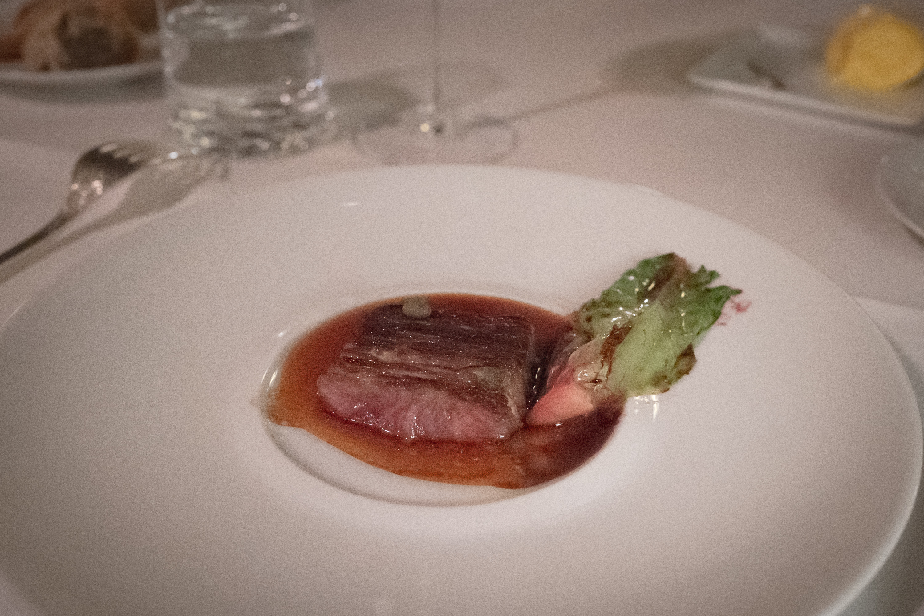 Wagyu beef with mushroom