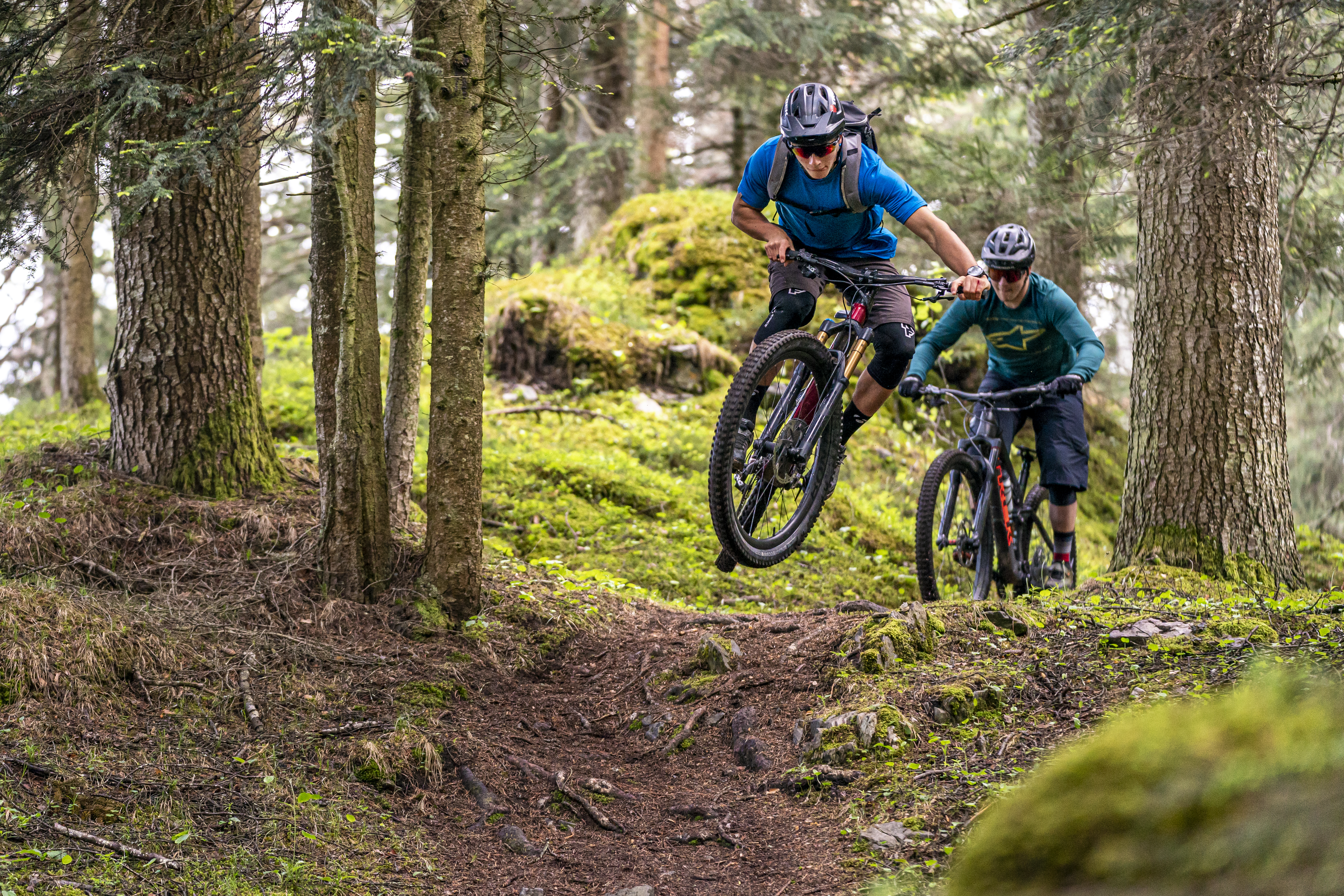 Mountainbike Laax Mountainbiken in Laax