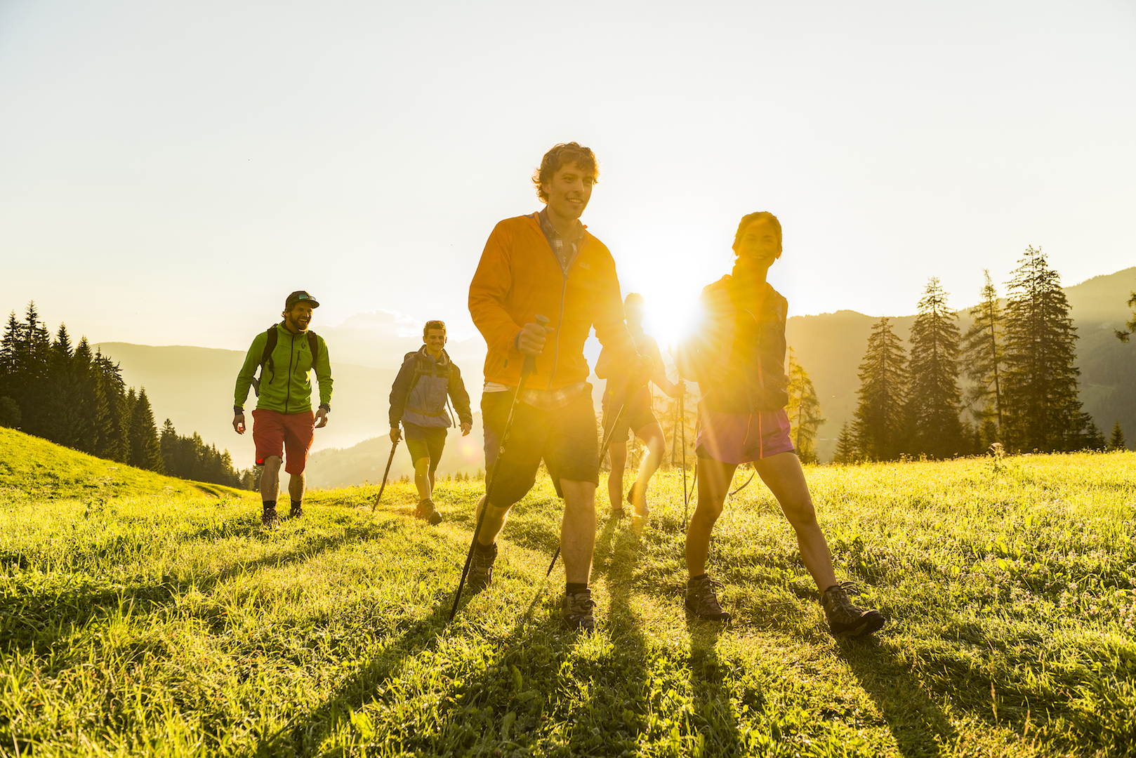 Wandern in den Bergen