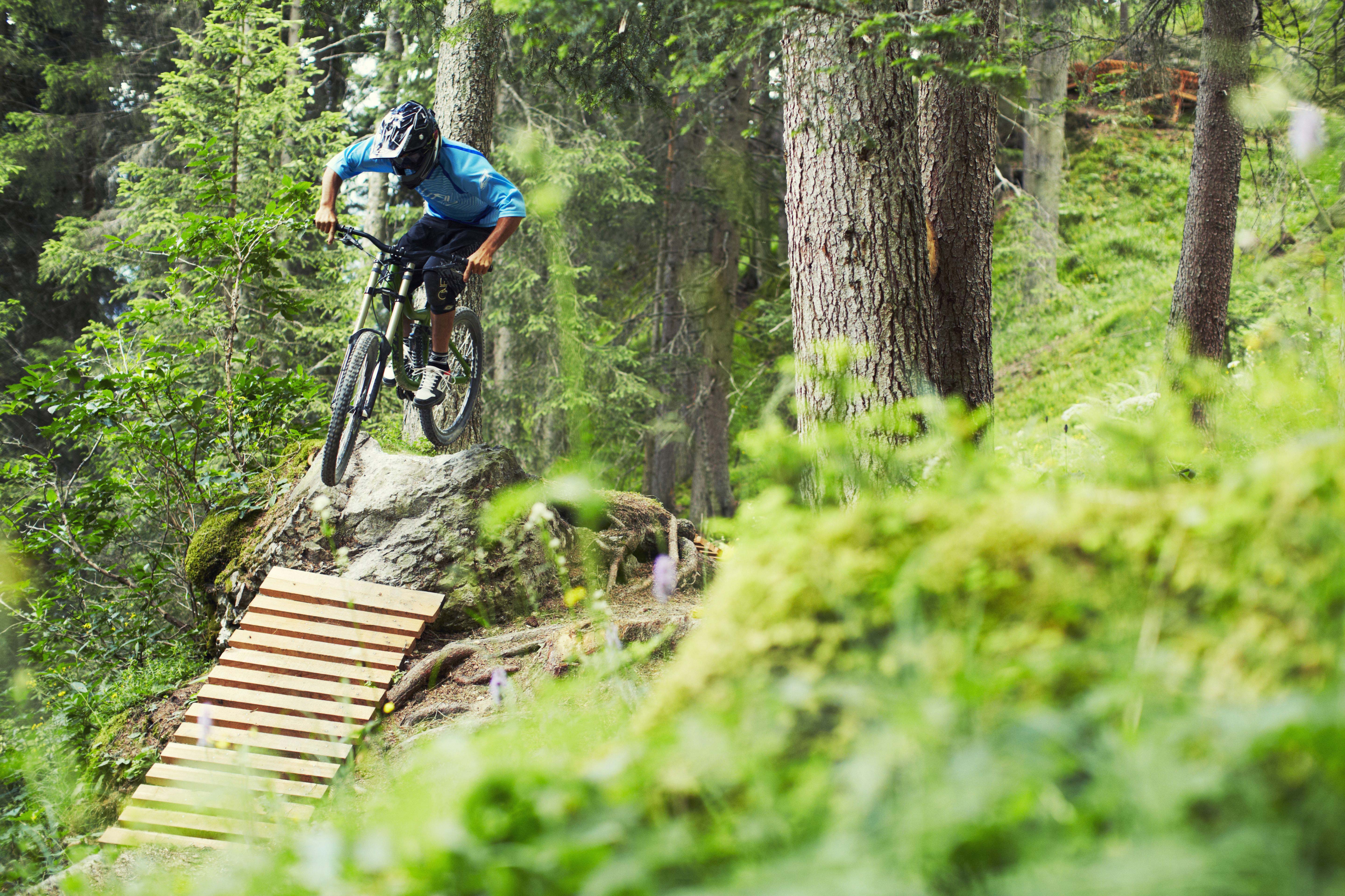 Mountainbiken in Fiss