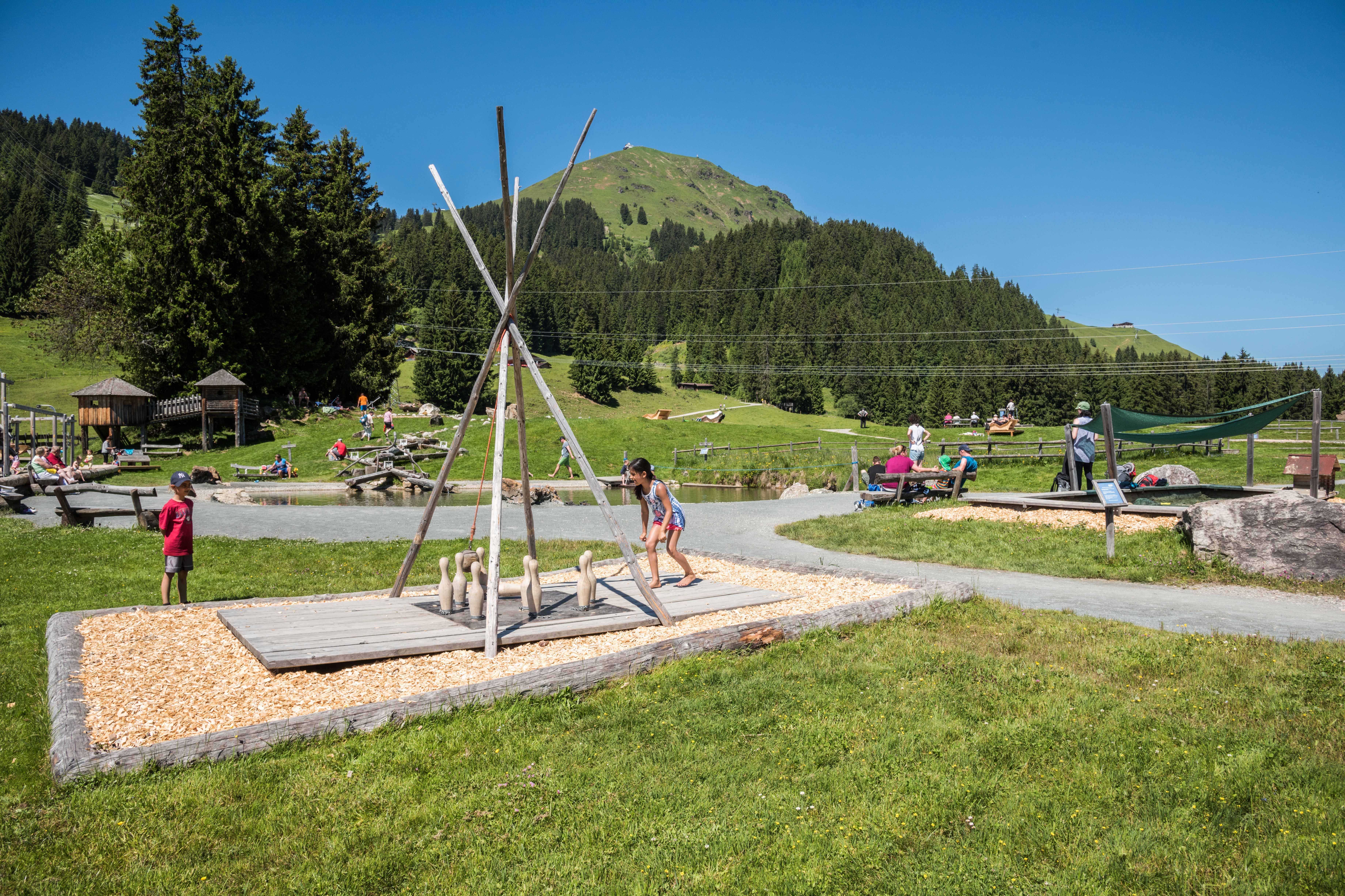 Abenteuerspielplatz am Filzalmsee