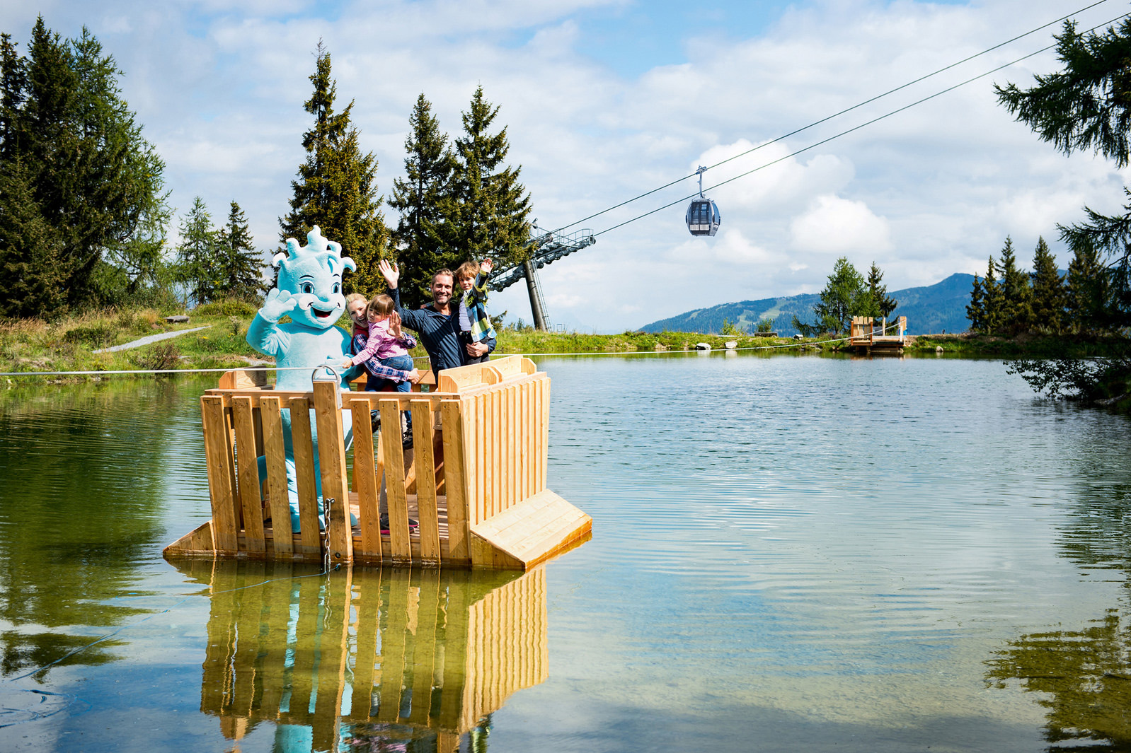 Met de familie naar Geisterdorf in St. Johann im Pongau