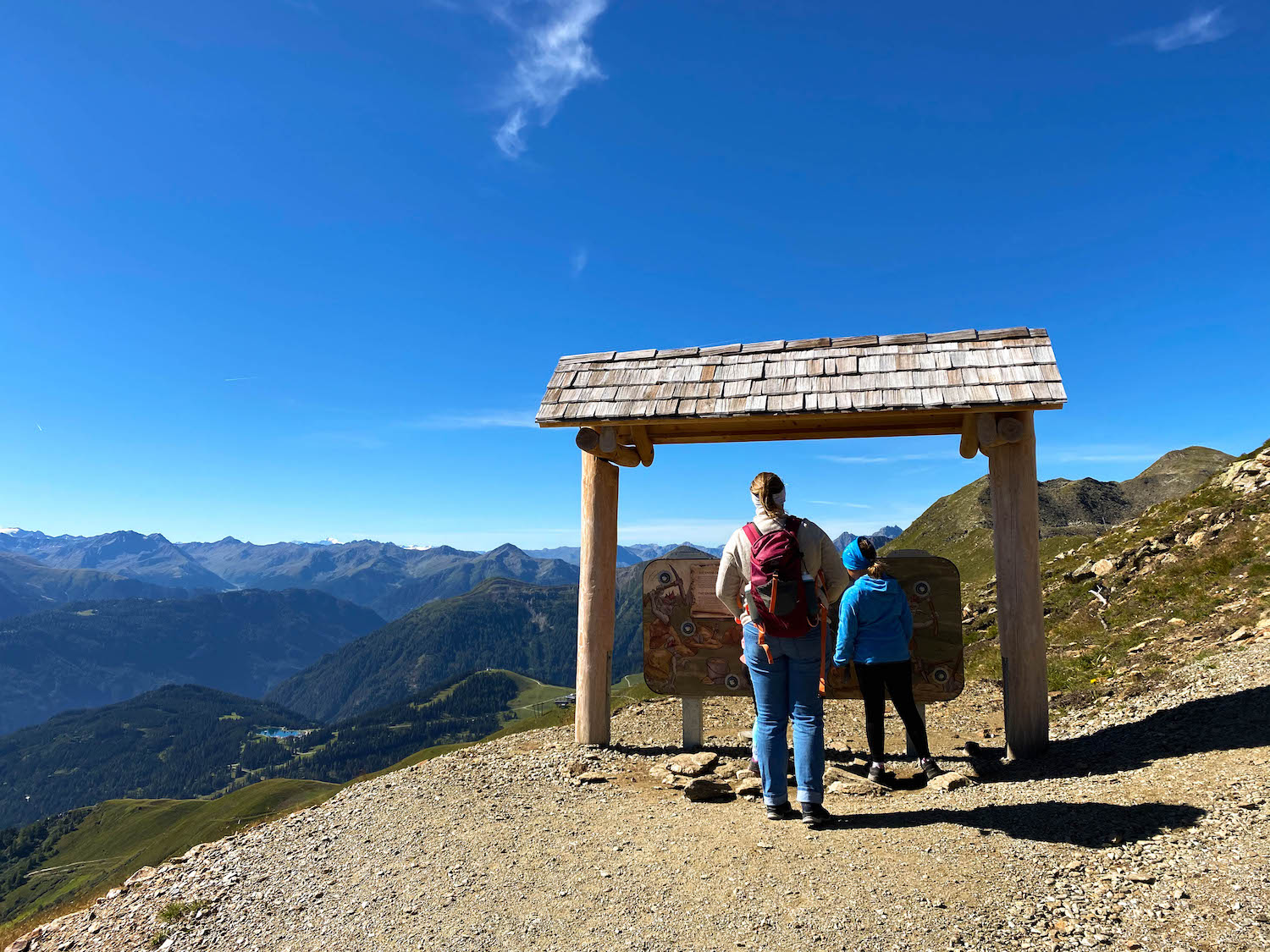 wandelen met kinderen in Fiss