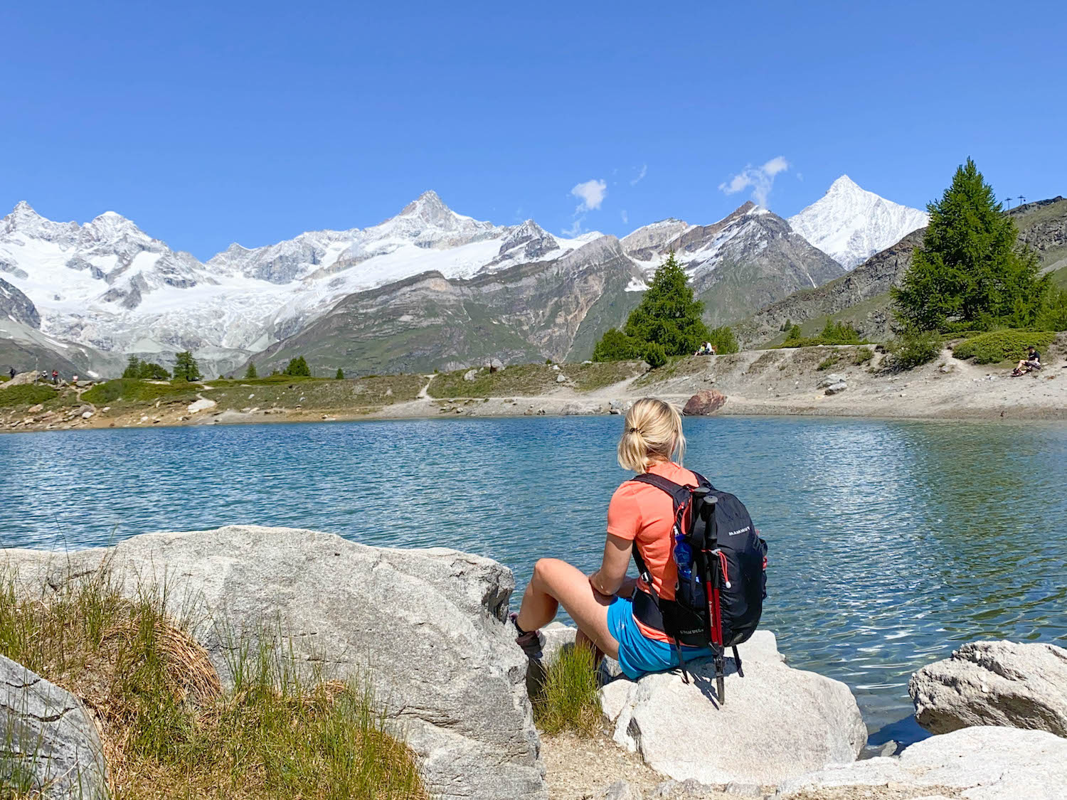 Wandelen bij de Matterhorn