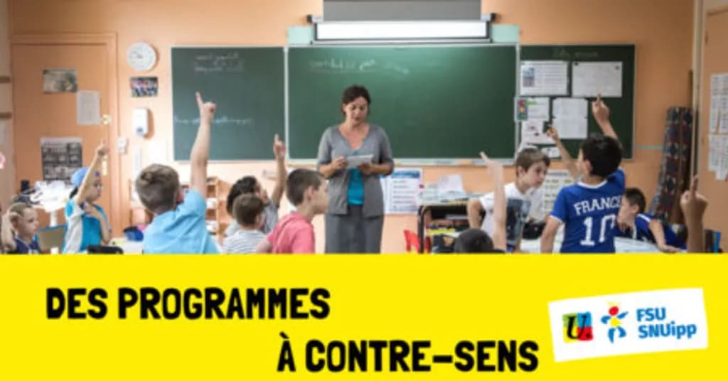 Nouveaux programmes de cycle 1 et de cycle 2 à l’École, l’entêtement d ...
