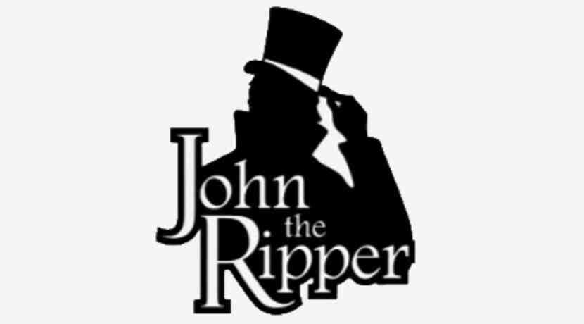 Black-and-white John the Ripper logo featuring a silhouetted top-hatted figure and the words “John the Ripper”