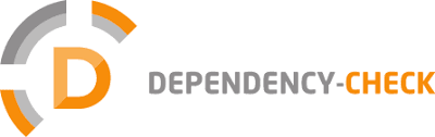 Dependency-Check logo with gray and orange circular icon and the words “DEPENDENCY-CHECK”