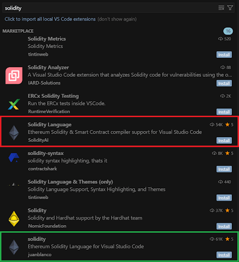 Solidity Language malware extension on Cursor IDE