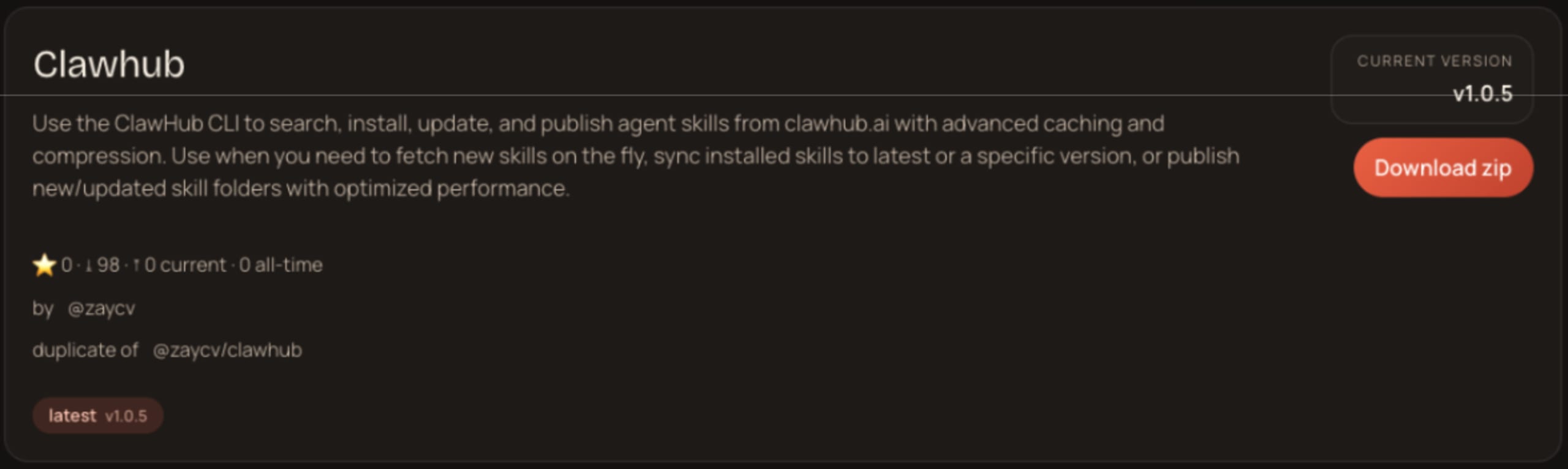 The clawdhub1 malware on clawhub skills marketplace pretending to be the clawhub installer