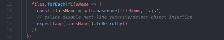 jest testing with matchers