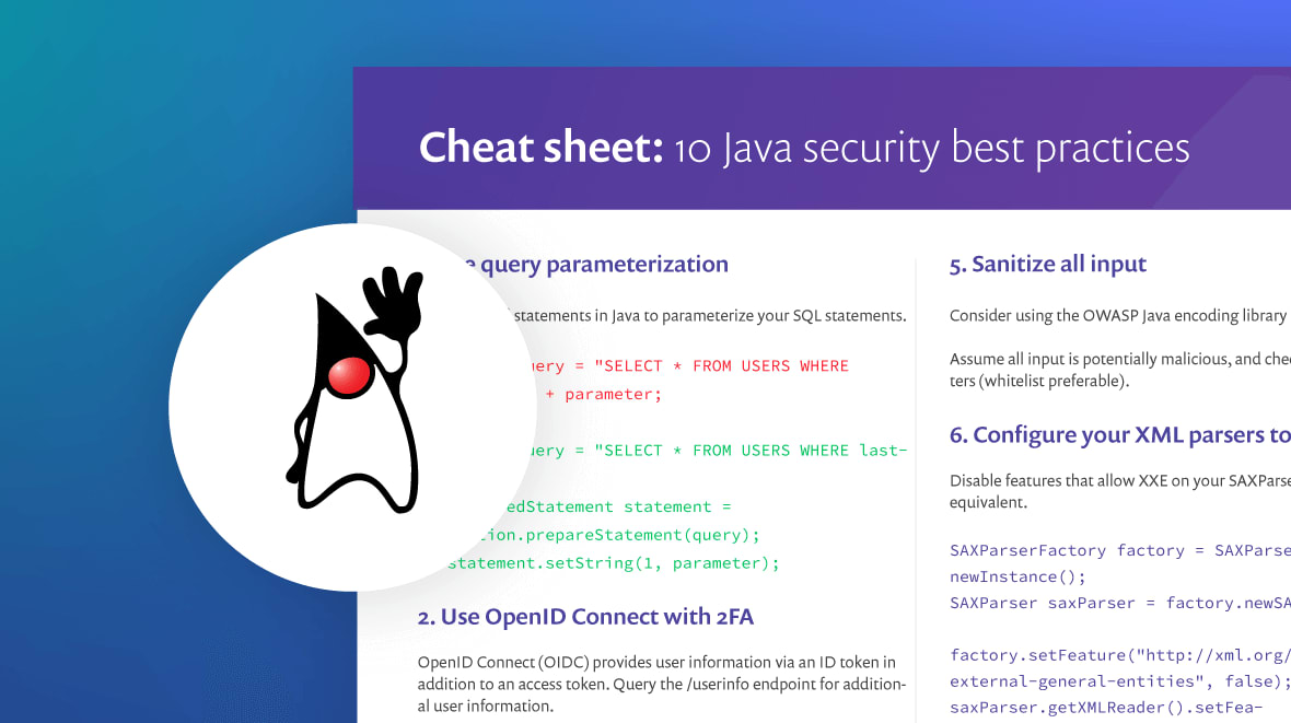 10 Java Security Best Practices Snyk