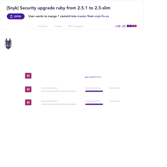 Snyk Homepage Right Panel Background Image