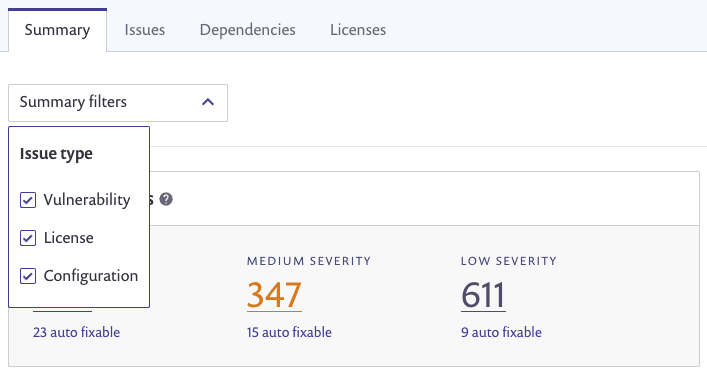 View your Snyk IaC issues by priority