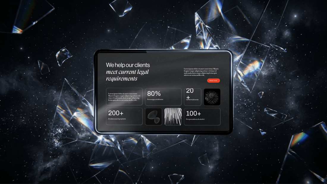 Design concept mockup