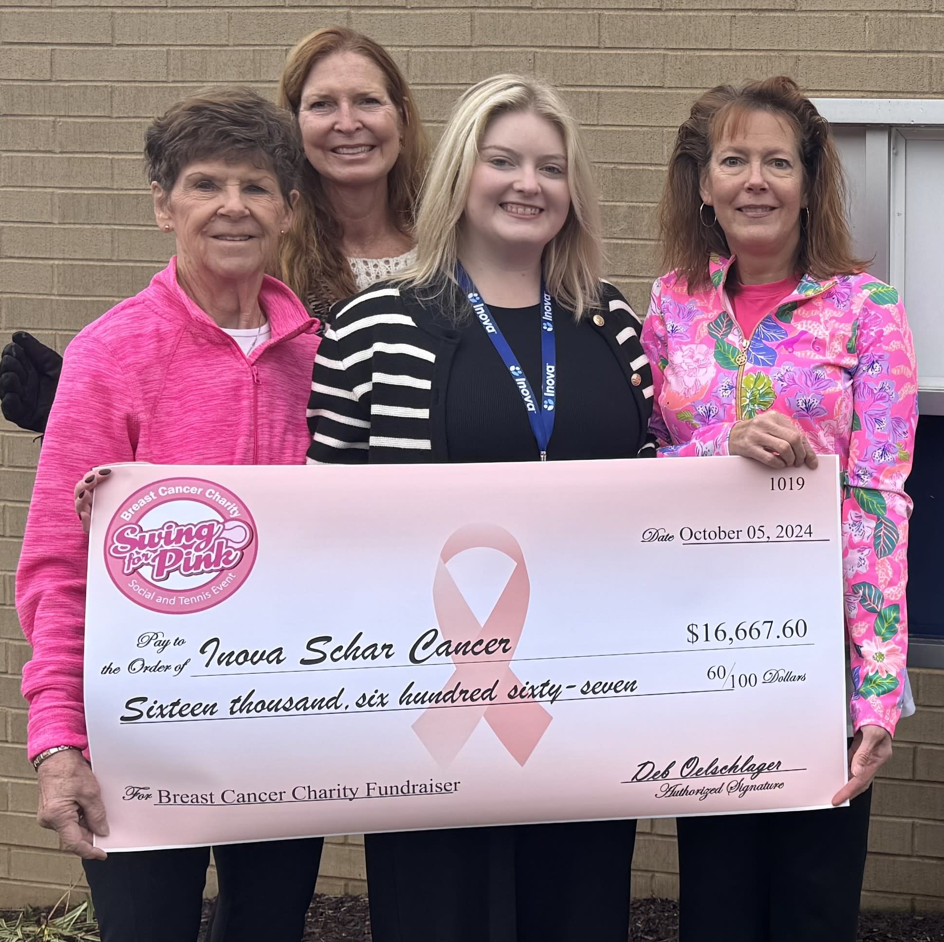 Swing for Pink Breast Cancer Charity Event