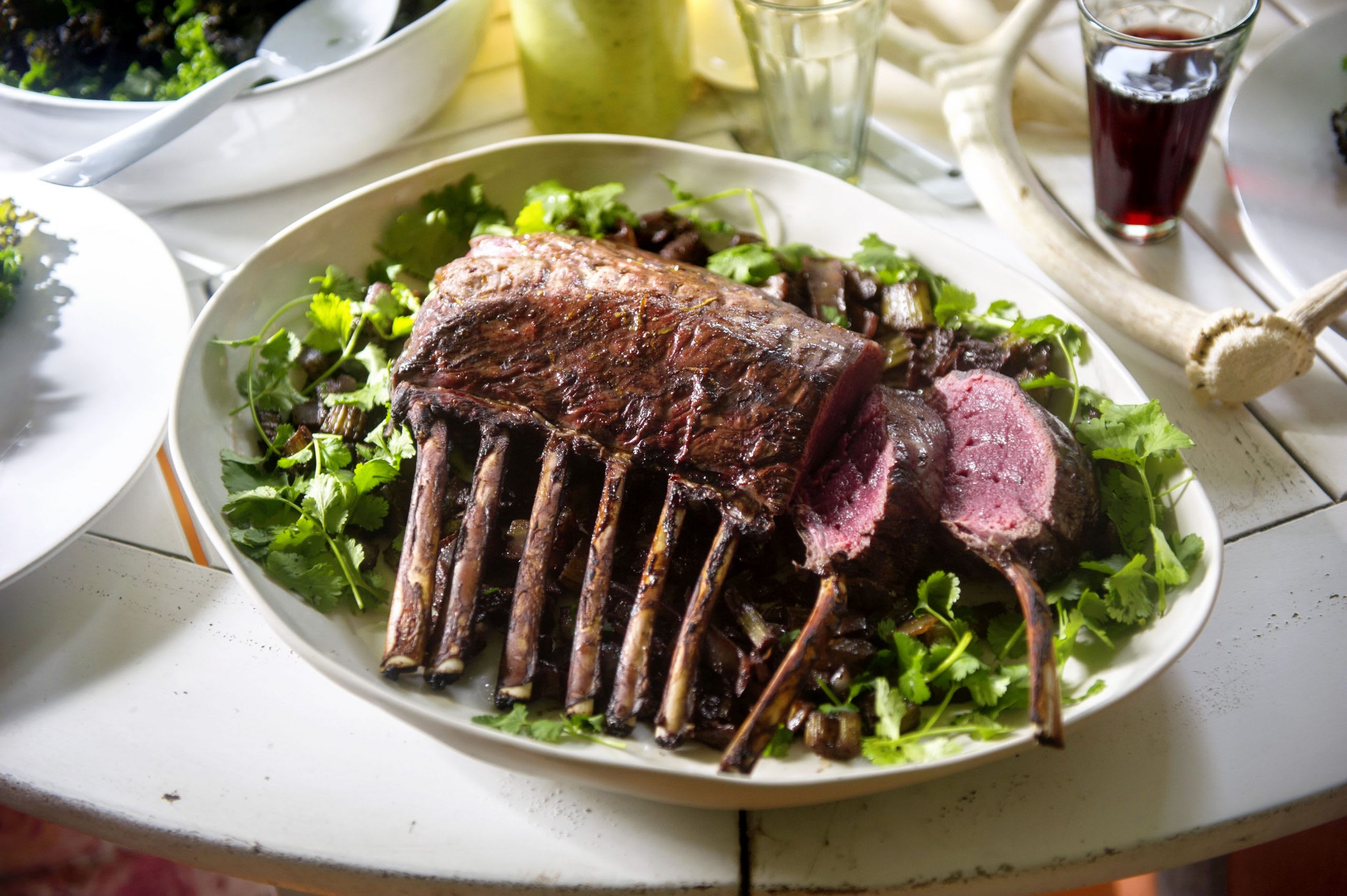Roast Venison Rack Good Magazine