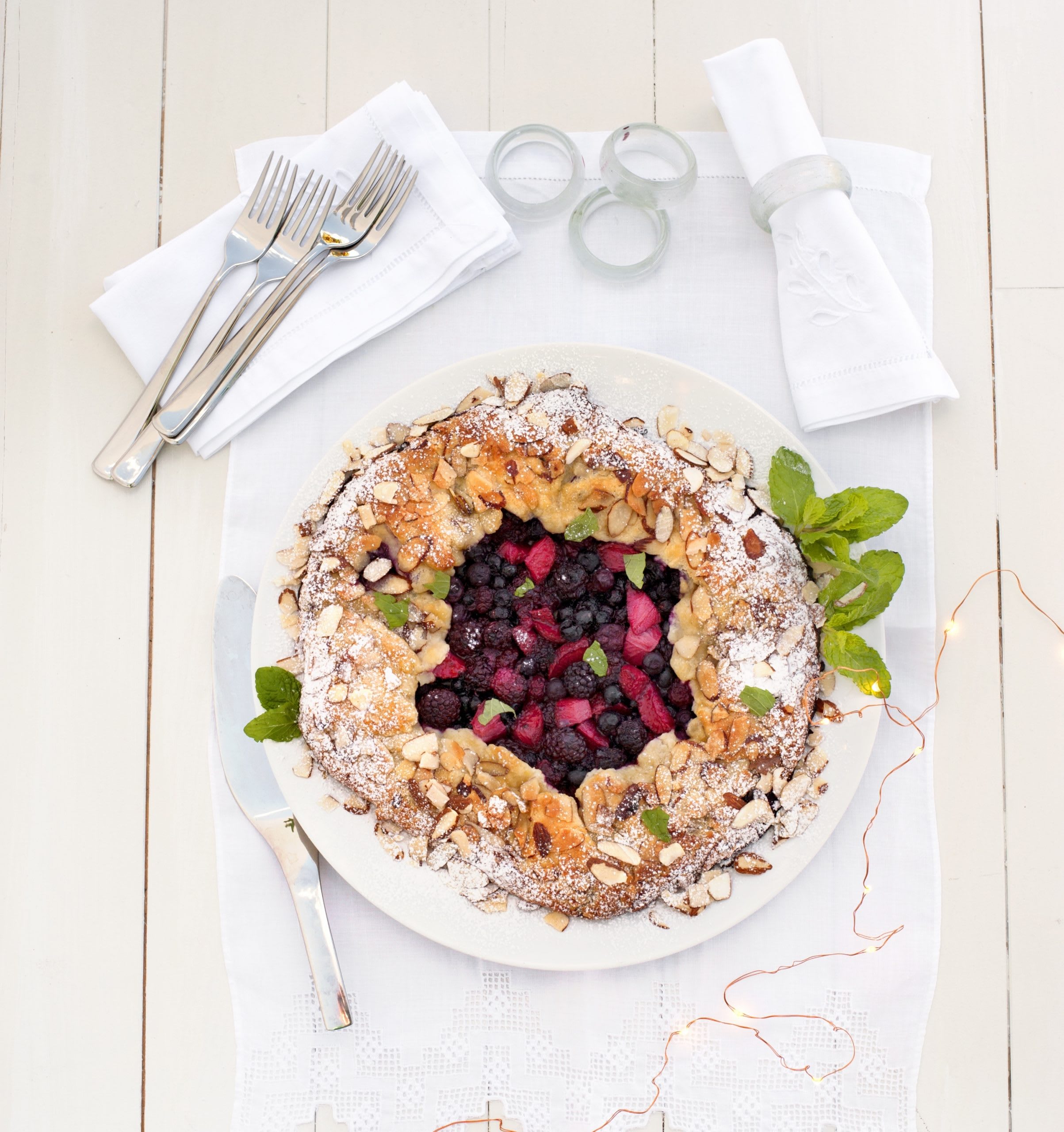 Berry Almond Galette Good Magazine