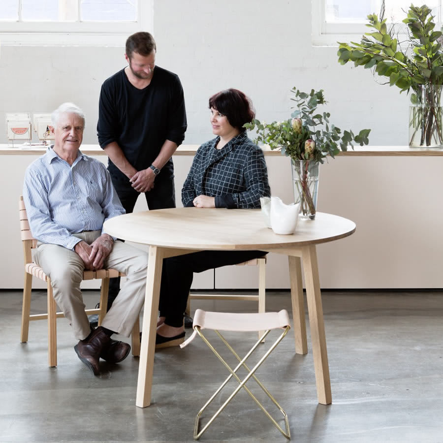 The father-daughter duo producing designer craftwork ‘Line’ - Idealog