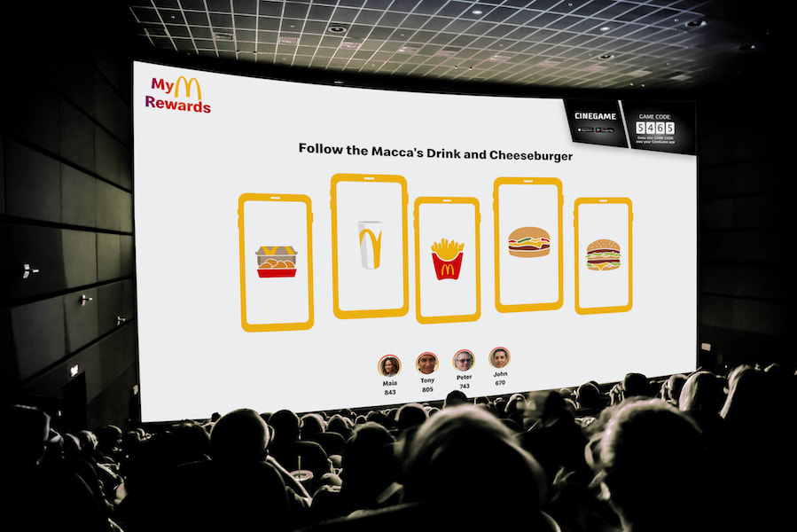 McDonald’s and Val Morgan gamify cinema experience