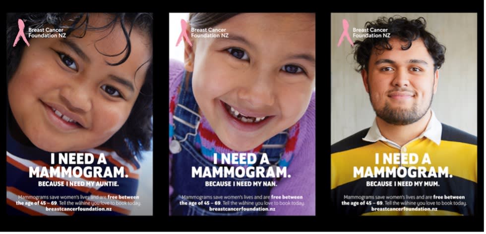 Breast Cancer Foundation, Ogilvy NZ campaign says mammograms are for everyone Breast Cancer Foundation, Ogilvy NZ campaign says mammograms are for everyone