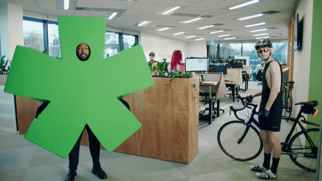 Frank* Energy showcases power of good value via Motion Sickness