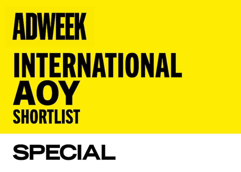 Special shortlisted for Adweek 'International Agency of the Year