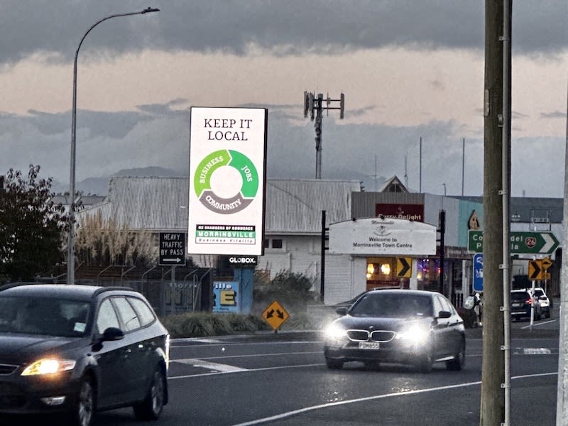 GLOBOX lights up Morrinsville with two new digital billboards GLOBOX lights up Morrinsville with two new digital billboards