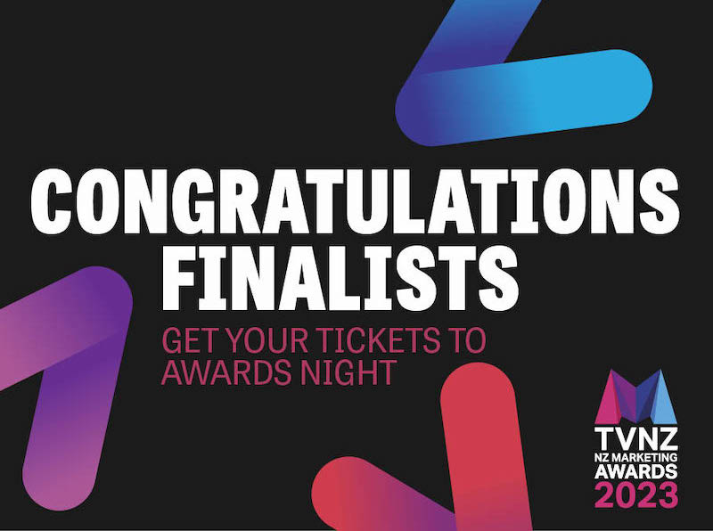 Finalists for the 2023 TVNZ-NZ Marketing Awards announced Finalists for the 2023 TVNZ-NZ Marketing Awards announced
