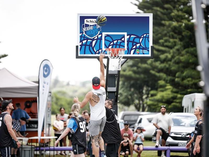 Schick and Basketball NZ unite to deliver 'Schick NeighbourHoops' via