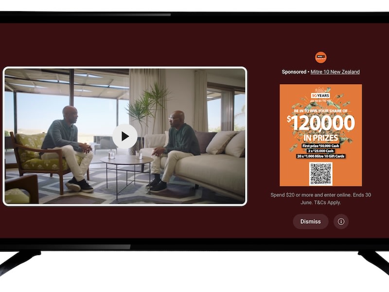 Mitre 10 celebrates 50 years with new Ad on Pause stoppress.co.nz