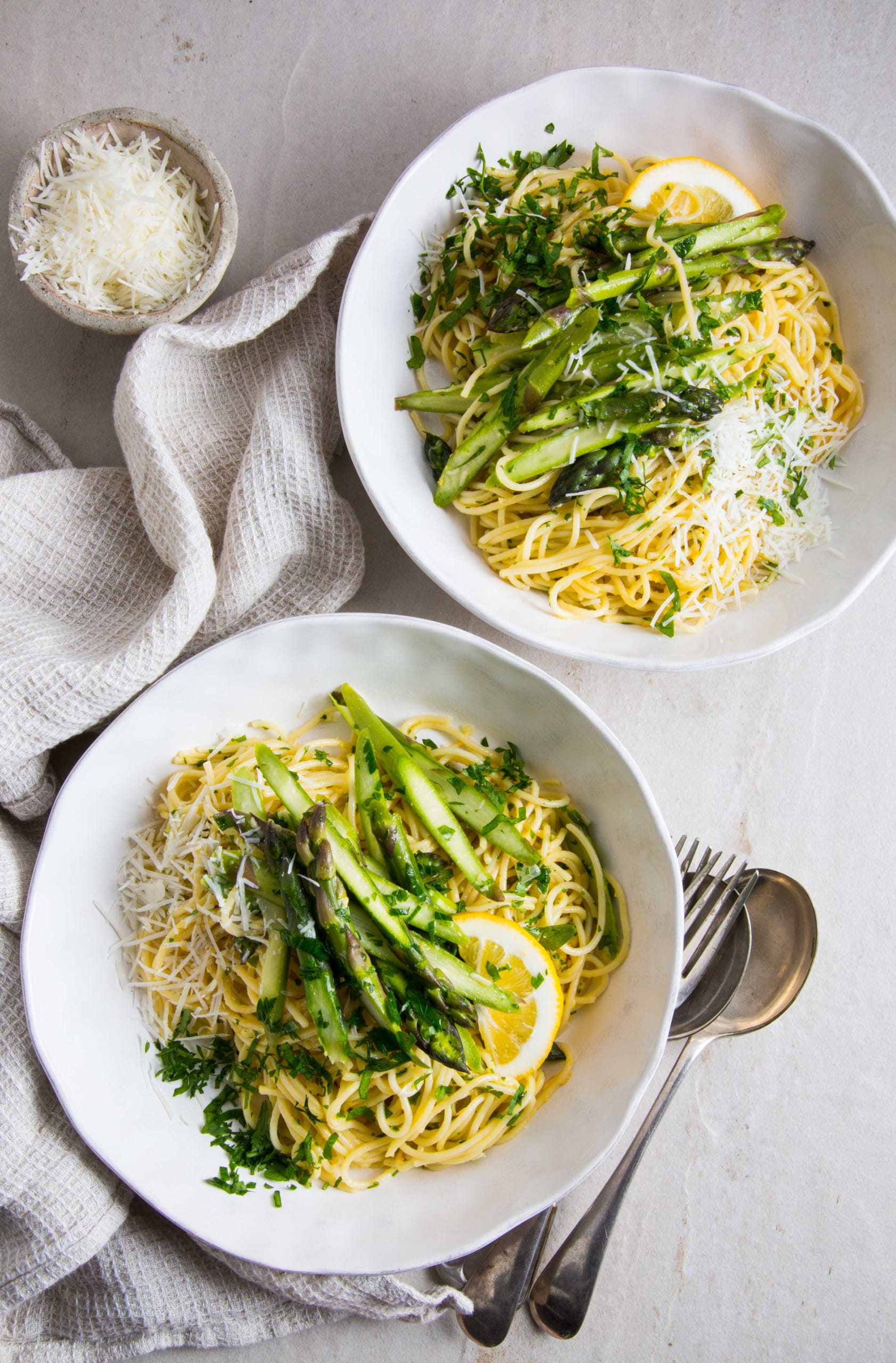 Spaghetti and Asparagus Carbonara Good Magazine