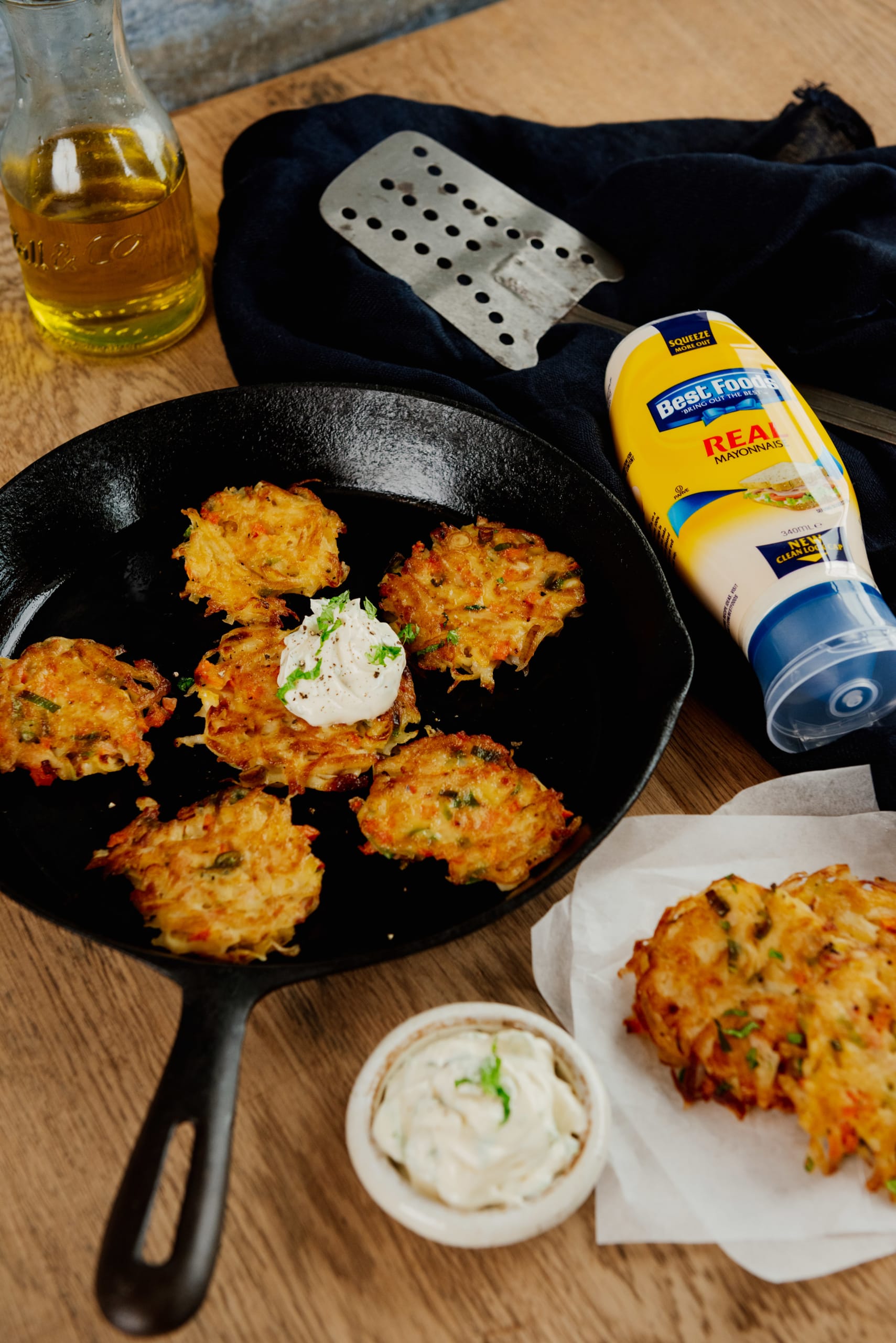 Jax's potato, carrot & spring onion rosti Good Magazine