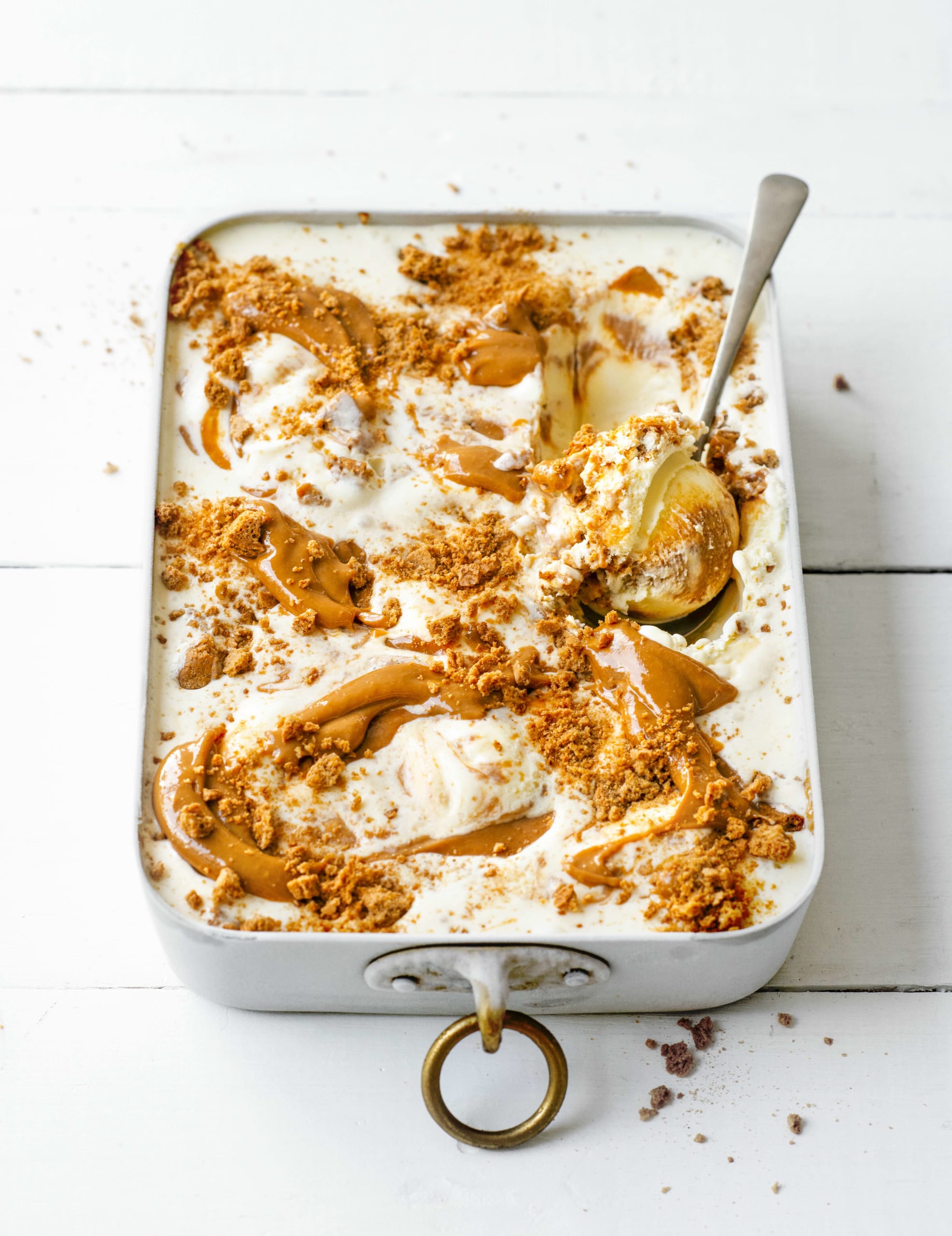 Ginger Caramel Crunch Ice Cream Good Magazine