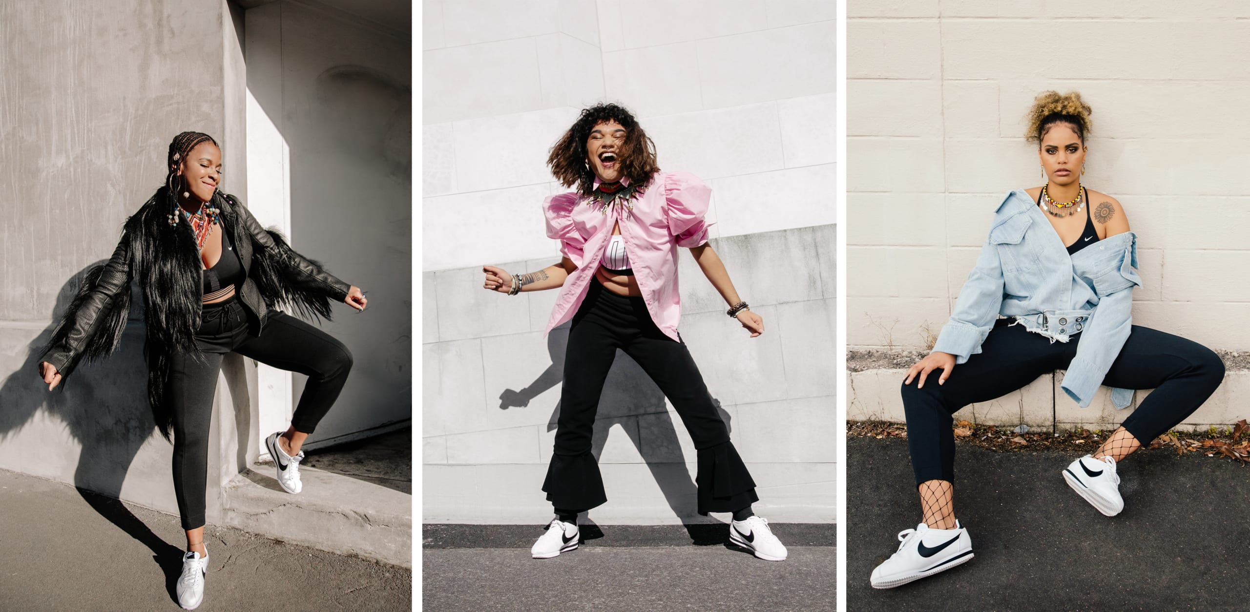 zonde oven Psychologisch Nike delves into zines to celebrate the Cortez, flaunts social media stars  in street style photography - stoppress.co.nz