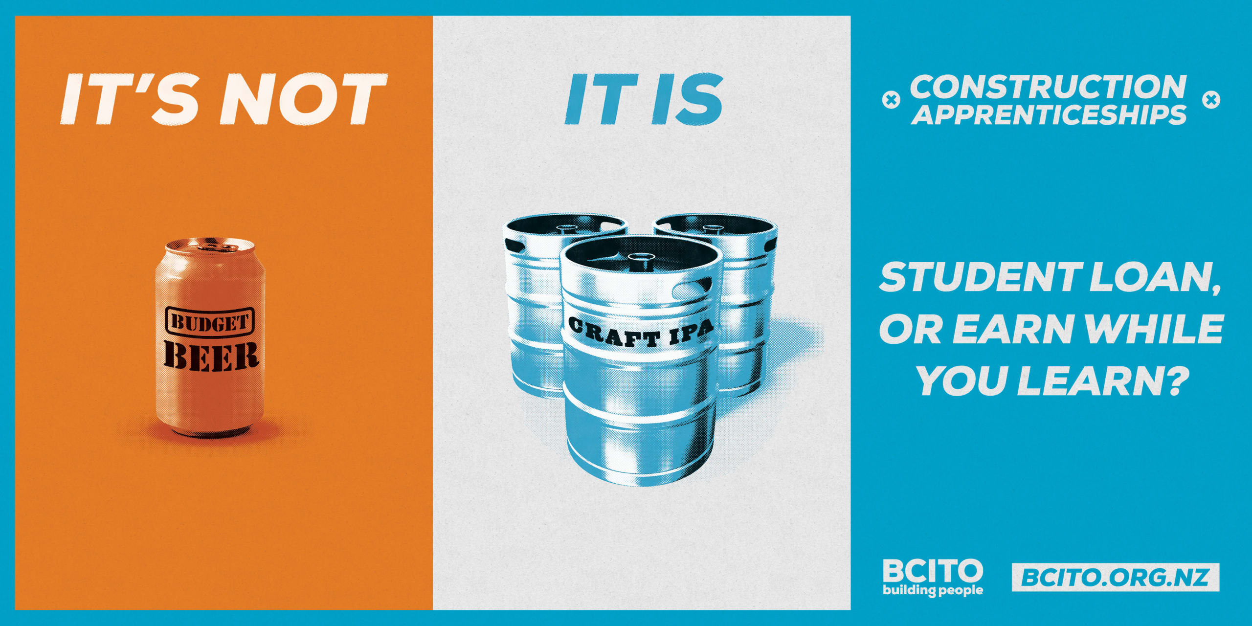 BCITO uses the power of juxtaposition to promote life on the tools ...