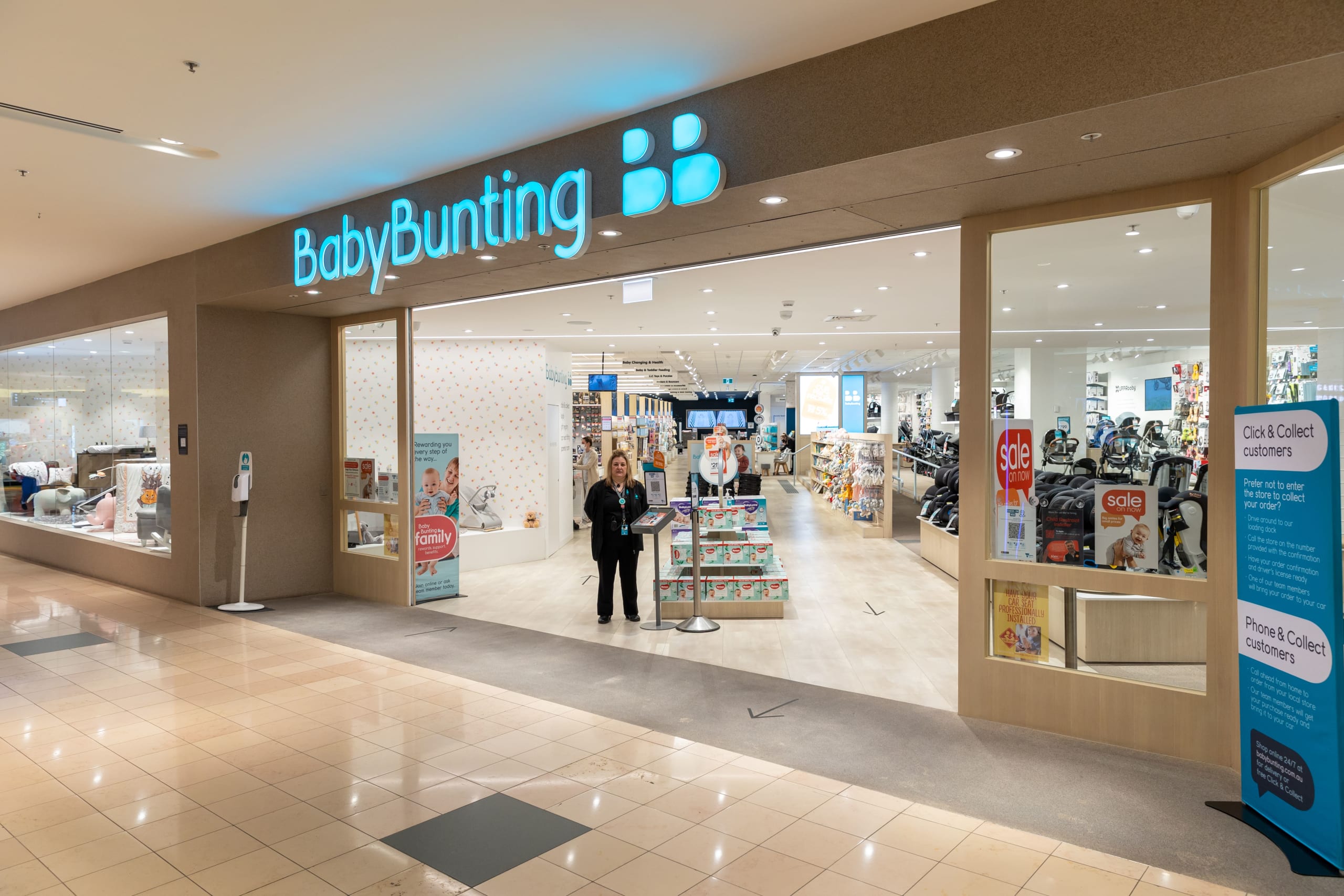 Babby Bunting Australian Store Front ? I=AA