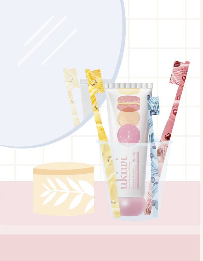 Treat your sweet tooth with natural and colourful flavoured toothpaste ...