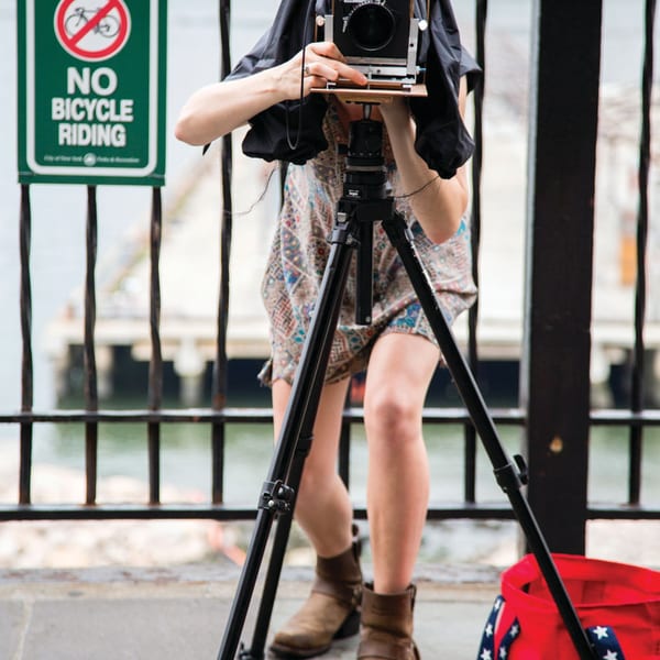 Teen photographer in Brooklyn