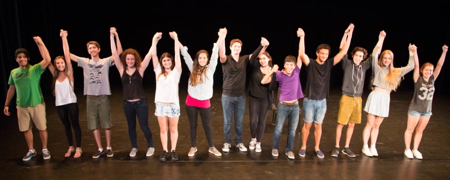 Advanced Acting students in final showcase