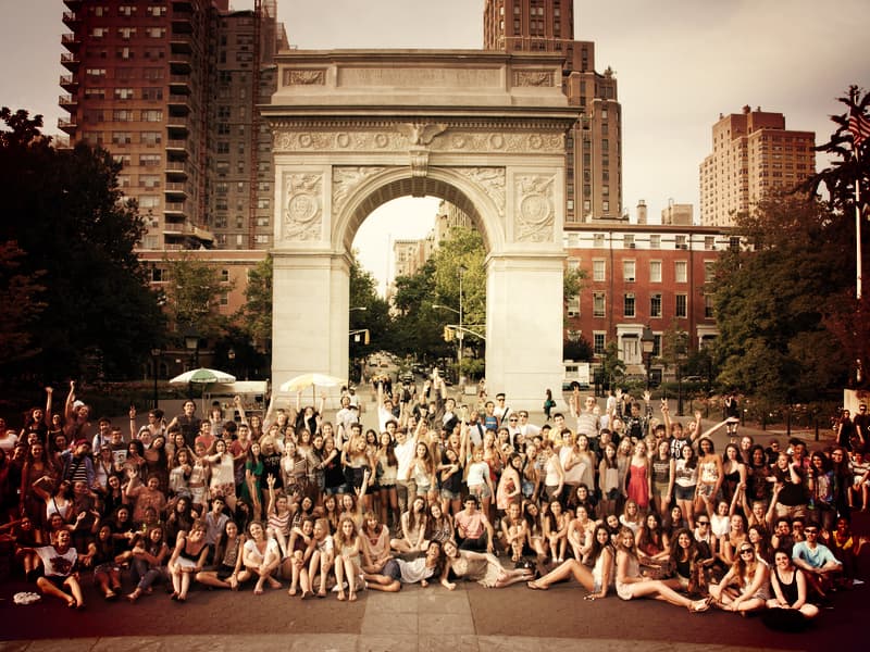NYC Campers in Washington Sq