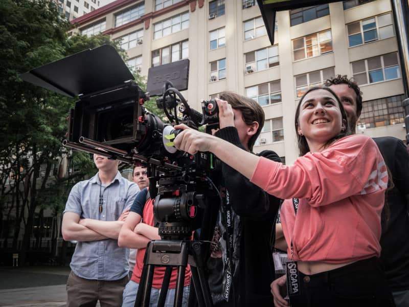 Teen group shoots film in NY