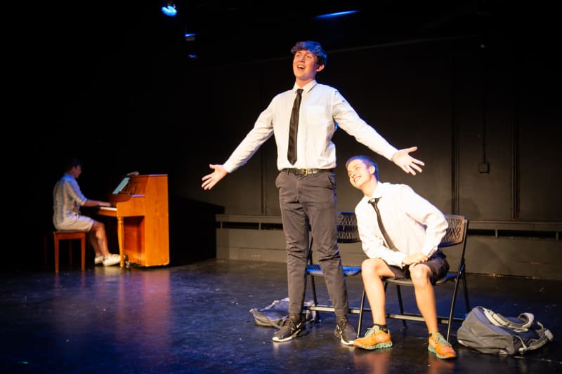 Musical Theater Acting Boys Perform