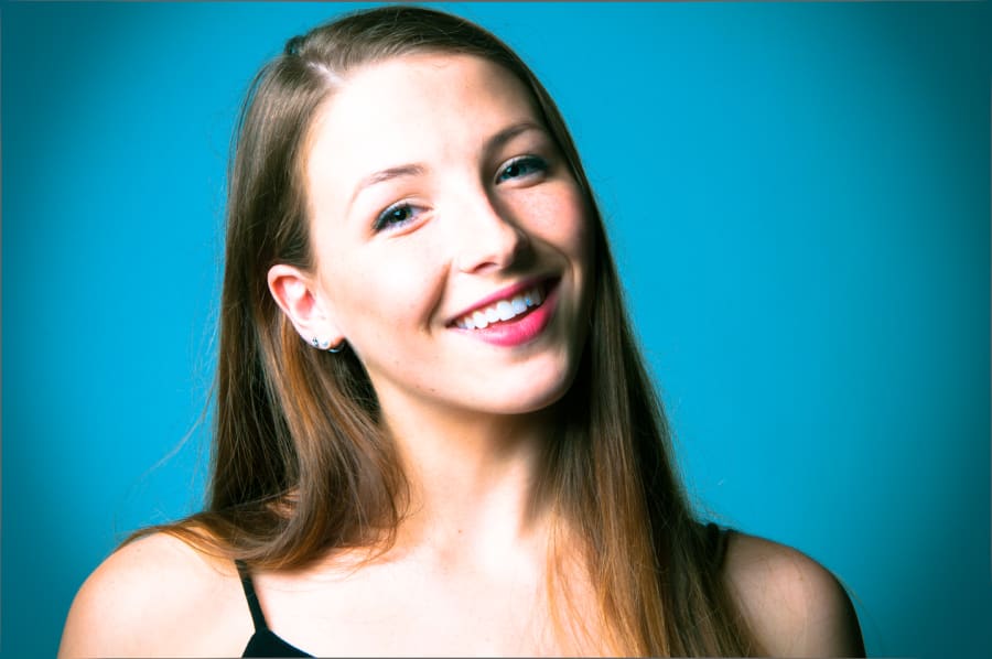 Actor headshots from photography program