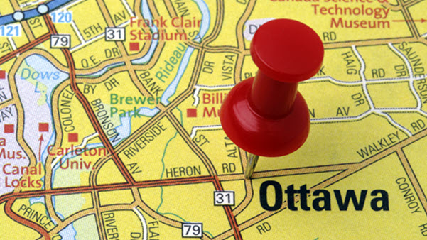 Map of Ottawa