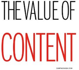 La valeur du contenu