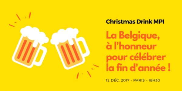 Christmas drink : MPI France aux couleurs de la Belgique