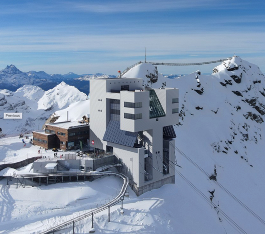 Glacier 3000 relève le défi de reconstruire le restaurant Botta et offre plus de place au MICE